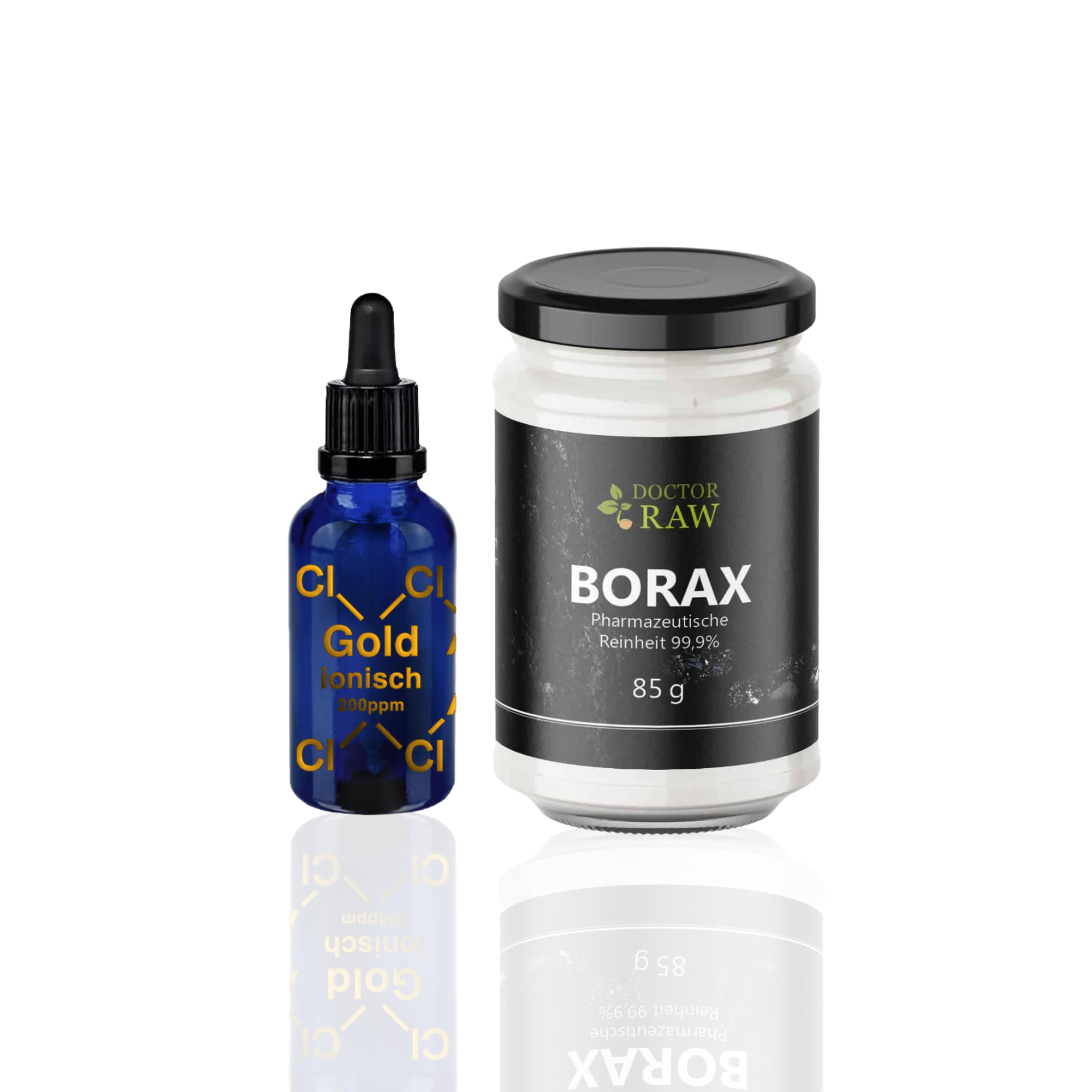 Kolloidales Gold und Borax - Golden Balance Duo