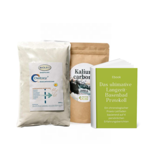 Entgiftungsbad mit Kaliumcarbonat